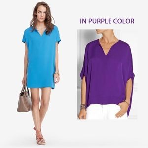 Diane Von Furstenberg NWT Kora Purple Size P Dress